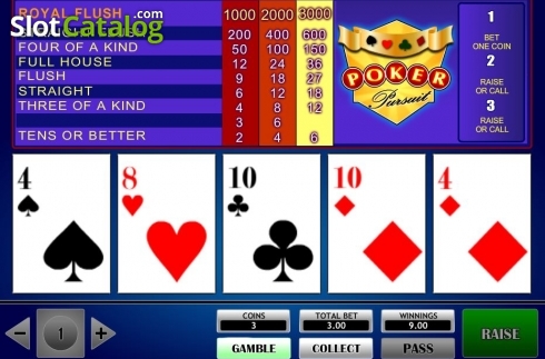 Скрин3. Video Poker Pursuit (iSoftBet) слот
