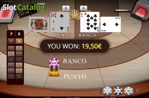 Скрин5. Punto Banco (iSoftBet) слот