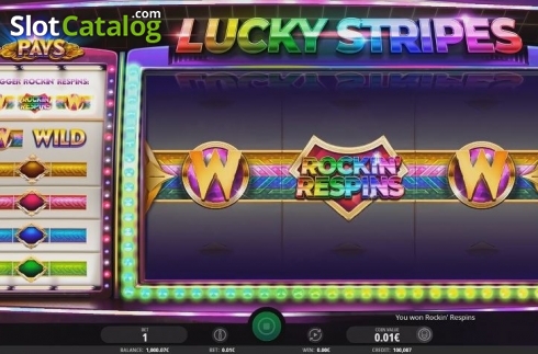 Скрин2. Lucky Stripes слот