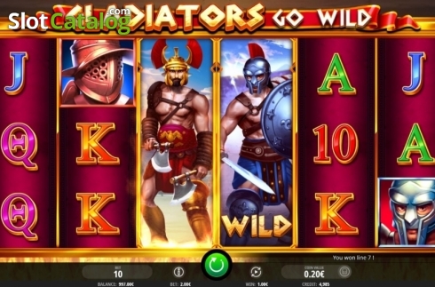 Скрин4. Gladiators Go Wild слот