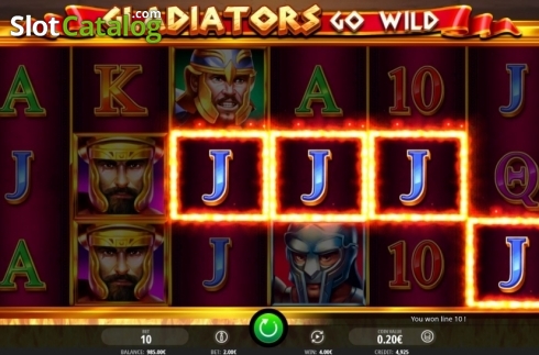 Скрин5. Gladiators Go Wild слот