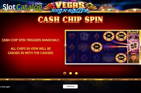 Скрин2. Vegas High Roller слот