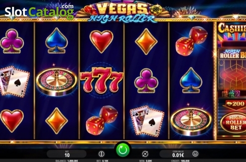 Скрин3. Vegas High Roller слот