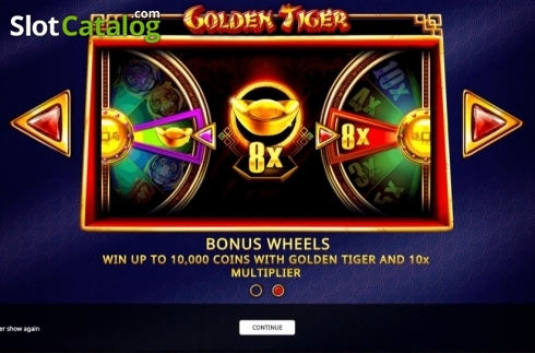Скрин2. Golden Tiger слот