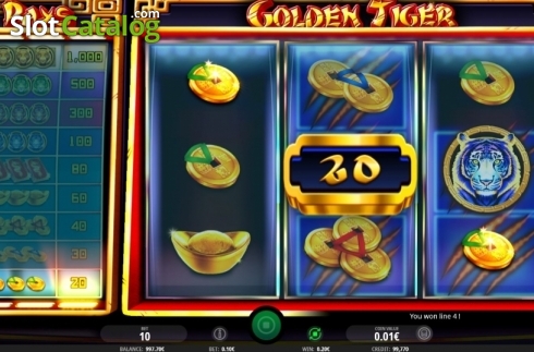 Скрин4. Golden Tiger слот