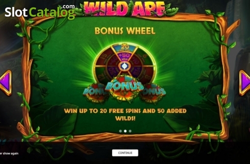 Скрин2. Wild Ape слот