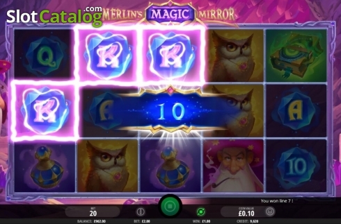 Скрин4. Merlin's Magic Mirror слот