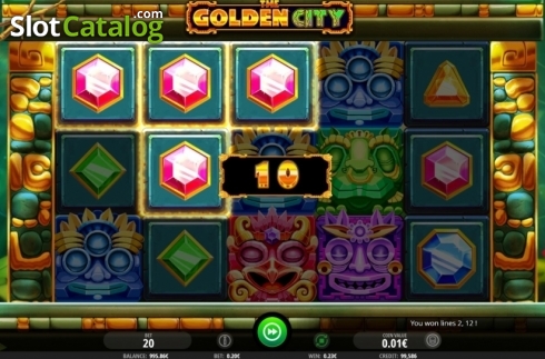 Скрин4. The Golden City (iSoftBet) слот