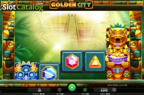 Скрин3. The Golden City (iSoftBet) слот