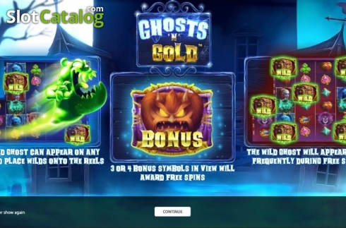 Скрин2. Ghosts 'N' Gold слот