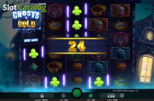 Скрин4. Ghosts 'N' Gold слот