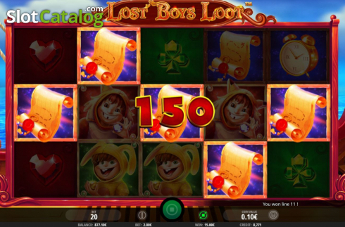 Скрин6. Lost Boys Loot слот