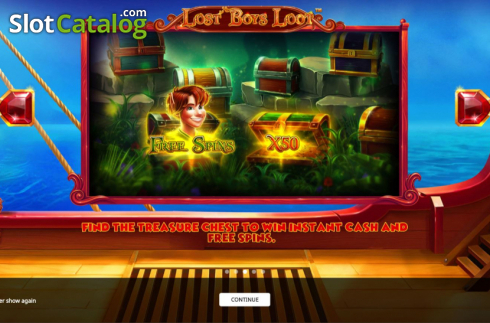 Скрин2. Lost Boys Loot слот