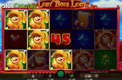 Скрин4. Lost Boys Loot слот