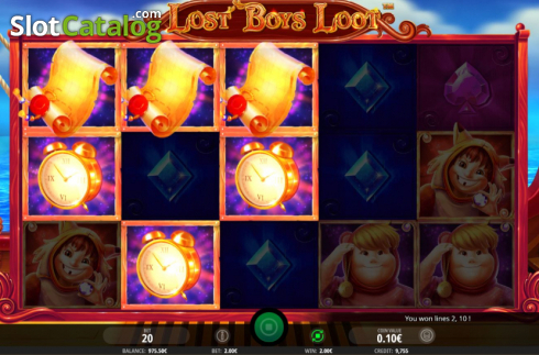 Скрин5. Lost Boys Loot слот