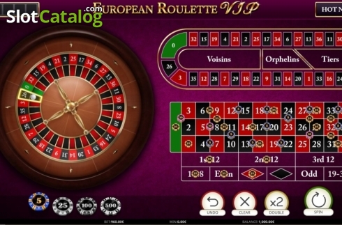 Скрин3. European Roulette VIP (iSoftBet) слот