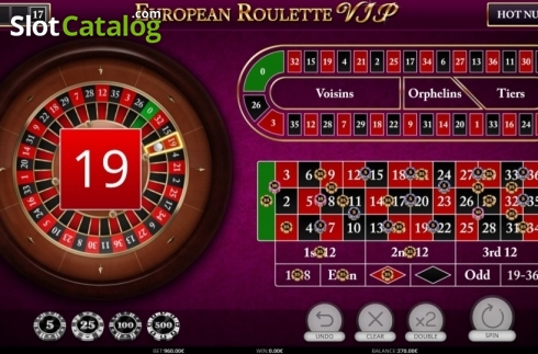 Скрин4. European Roulette VIP (iSoftBet) слот