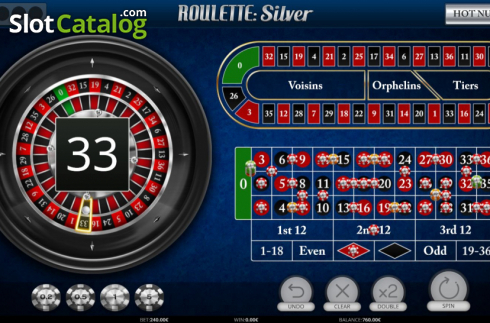 Скрин3. European Roulette Silver слот
