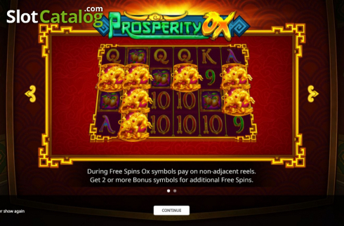 Скрин2. Prosperity Ox слот