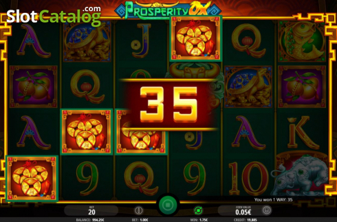 Скрин5. Prosperity Ox слот