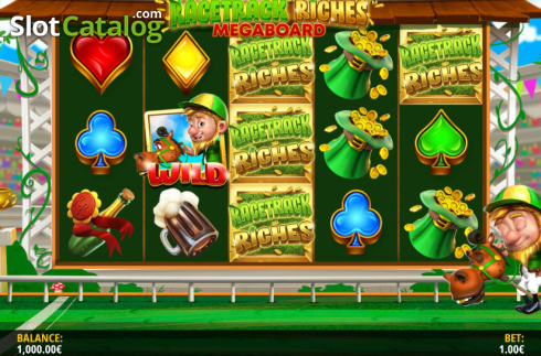 Скрин3. Racetrack Riches Megaboard слот