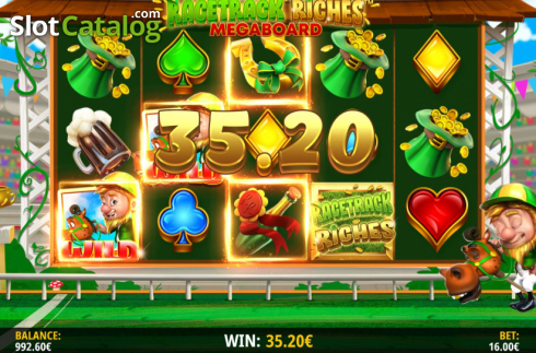 Скрин5. Racetrack Riches Megaboard слот