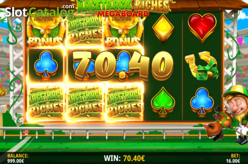 Скрин6. Racetrack Riches Megaboard слот
