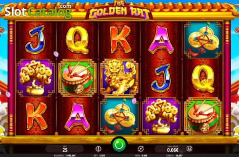 Скрин3. The Golden Rat (iSoftBet) слот