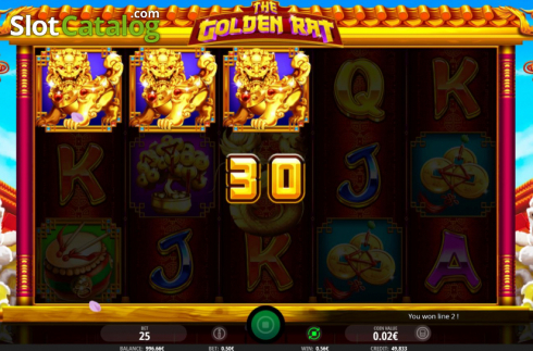 Скрин4. The Golden Rat (iSoftBet) слот