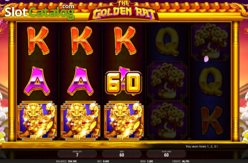 Скрин9. The Golden Rat (iSoftBet) слот
