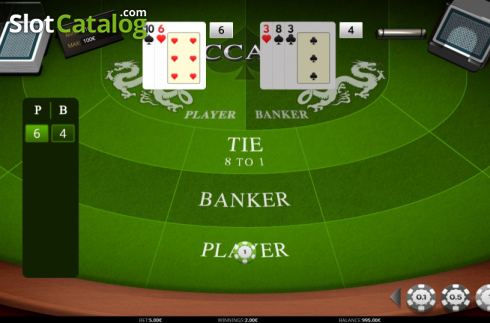 Скрин3. Baccarat 2020 (ISoftBet) слот