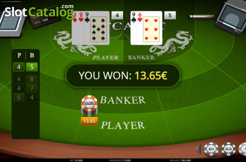 Скрин5. Baccarat 2020 (ISoftBet) слот