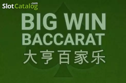 Big Win Baccarat слот