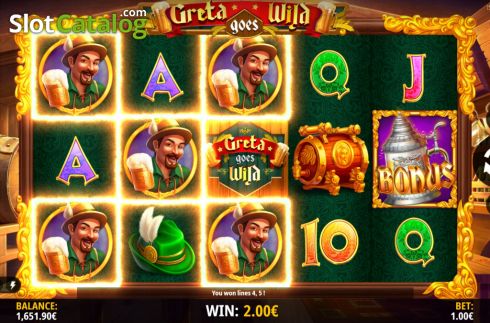 Скрин4. Greta Goes Wild слот
