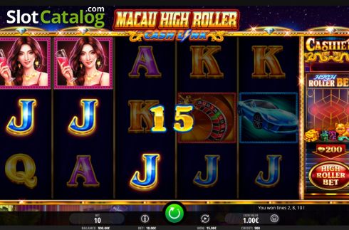 Скрин3. Macau High Roller слот