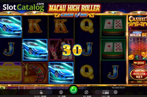 Скрин4. Macau High Roller слот