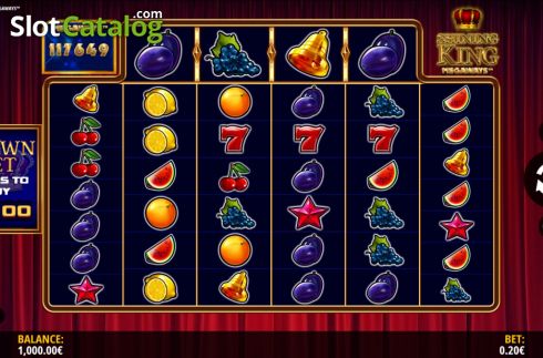 Скрин3. Shining King Megaways слот