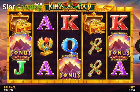 Скрин5. Kings of Gold слот