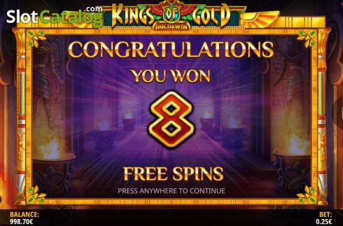 Скрин6. Kings of Gold слот