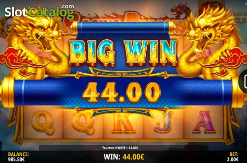 Скрин9. Raging Dragons слот