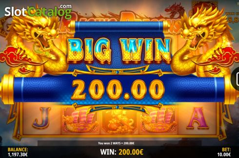 Скрин5. Raging Dragons слот