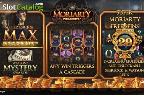 Скрин2. Moriarty Megaways слот