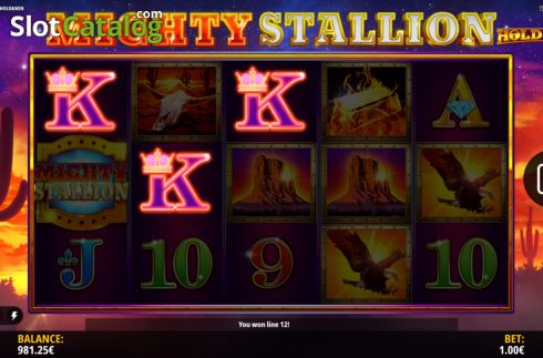 Скрин6. Mighty Stallion слот
