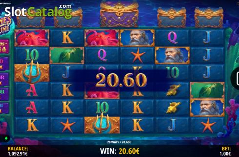 Скрин9. Neptunes Fortune Megaways слот