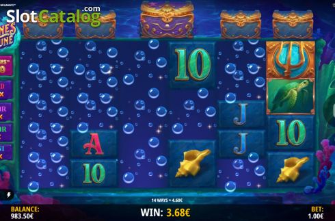 Скрин4. Neptunes Fortune Megaways слот