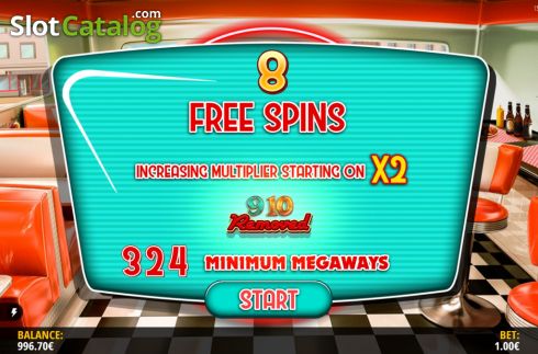 Скрин8. Royale with Cheese Megaways слот