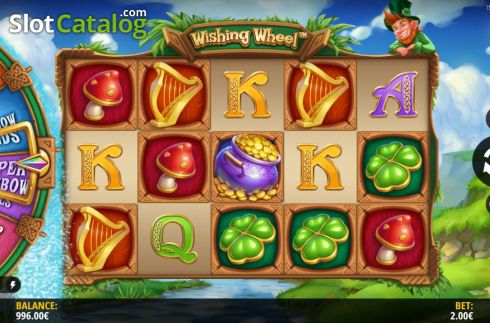 Скрин2. Wishing Wheel слот