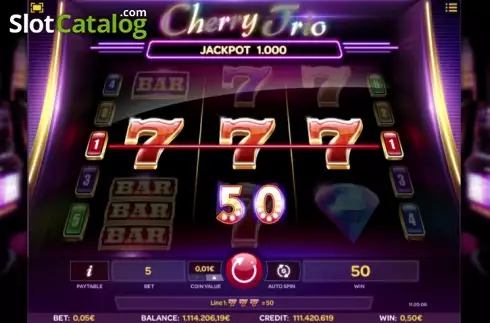 Скрин2. Cherry Trio слот