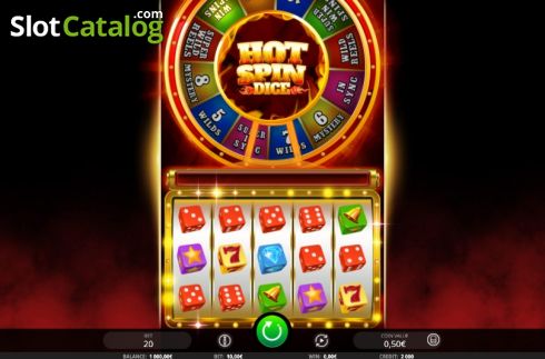 Скрин2. Hot Spin Dice слот