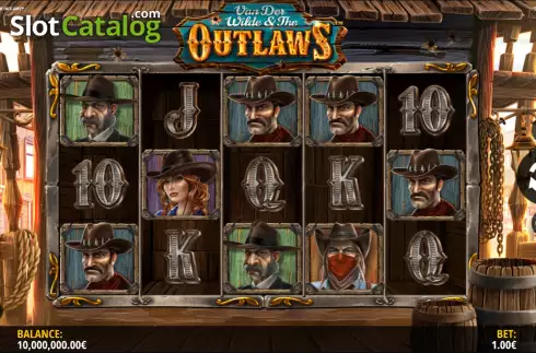 Скрин3. Van Der Wilde and the Outlaws слот